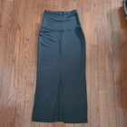 Bleusalt Hunter Green Tube Skirt Size 1 Minimalist  Capsule Soft Travel Tencel