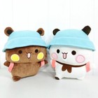 40cm Cute Panda Plush Toy Soft Stuffed Animal Bubu Dudu Bear Pillow Doll Gifts