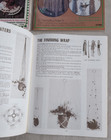 Macrame Pattern Books Plant Hangers Purses  Wall Hanger Vintage Lot Of 6