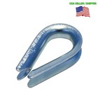 Baron 5 16  Wire Rope Thimble Plated Rust Proof U Bolt Fastener 