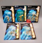 Lot Of 5 Electric Lights Miniature Dollhouse Ceiling Chandelier Hurricane Sconce