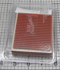 Stampin Up Solid Stripes 115707 Rubber Stamp Wood Mounted