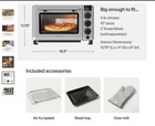 Tovala Smart Oven - Wifi Countertop Convention Oven Air Fry Toast Bake - New
