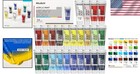 Heavy Body Acrylic Paint  Satin Finish 24 X 60ml 2