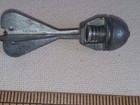 Vintage Antique Metal Cap Bomb Rocket Missile Granade Dart Toy
