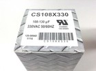 108-130 Uf Start Capacitor 330v New Cs108x330