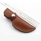 Leather Sheath Small Fixed Blade Straight Knife Leather Sheath Scabbard Pouch