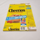 Cheerios Mcdonalds Ad Vintage Original 1990 1991 Cereal Box Mac Tonight 1989 Vtg