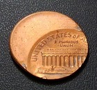 Error Coin Off Center 1c Lincoln Cent   Penny Nice Addition   1138