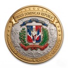 Dominican Republic Quisqueya La Bella Souvenir Coin Travel Gift