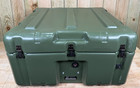 Pelican Hardigg Footlocker Green Case 27 5x26x15  Military Psi Waterproof