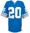 Barry Sanders Signed Lions Blue M n Nfl Legacy Football Jersey W 7-ins - ss Coa 