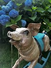 Paper Mache Pig  Artist Rose Littrell
