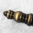 Amerock 9586 Vintage Antique Brass Finish Cabinet Pull Handle 3  Cc Sold As Each