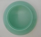Vianne France Seafoam Green Vintage Glass  Lamp Light  Shade Nos  W Label 7  