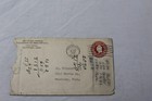  1919 Tax Receipt Erie County  Ohio With Original Cancelled Envelope Antique