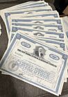  lot Of 120  The New York Central Railroad Company Stock Certificate Wow 