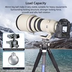Low Profile Camera Tripod Ball Head  46mm All Metal Cnc Panorama Ball Head