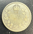 1916 Silver Canadian Dime Ten Cents 10c Coin King George V