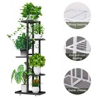 5-shelf Plant Stand  Flower Stand Plant Display For Indoors And Outdoors  Metal