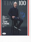 Tim Cook Signed 8x10 Photo W  Jsa Loa  bb55901 Apple Ceo Time Magazine