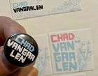 Chad Vangaalen Infiniheart 2 Promo Stickers pin button For Cd Skelliconnection