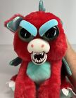 Rare Feisty Pets Dark Age Dennis The Red Dragon Plush Toy Stuffed Animal 