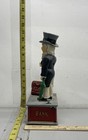 Vintage Style Uncle Sam Cast Iron Mechanical Coin Bank Patriotic Americana