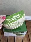 John Deere Stoneware Bowl    johnny Poppy Tractor    4 5  T X 8 5  Small W box