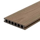 Outdoor Waterproof 1 x5 4 x8 Ft brown Hollow Composite Decking Board 3-pack 