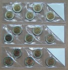 1991 - 1994 Russia 15 Bi-metalic Coins - Red Book Of Wildlife   Full Set 
