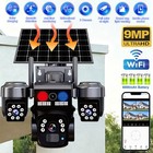 Camaras De Seguridad Solar Exterior 4k Wifi Inalambrica Cctv Con Visi  n Nocturna