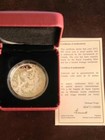2012  20 Holiday Snowstorm        Fine Silver Coin With Crystals With Ogp And Coa   