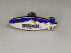 Busch Beer Blimp Pin - Anheuser Brewing Advertising - United States Vintage Rare