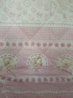 Crib Bedding Set 100  Cotton 3 Pieces Quilt  Fitted Sheet  Pillow Case  