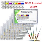 5pk Dental Endo Niti Rotary Files Reciprocating Engine Use Sx-f3 25mm Endodontic