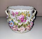 Antique Porcelain France 1870s By Marx Eugen Claus Centerpiece Bowl Vase mint 5   