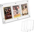 Acrylic Trading Card Display Frame Magnetic Card Holder Case With Stand   Inn   