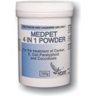 4 In 1 Powder - Salmonella - Coccidiosis - Canker - E-coli - By Medpet