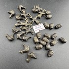 Ancient Celtic Bronze Amulets And Pendant 33 Pieces Together