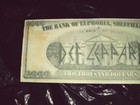 Def Leppard Rick Allen Rare Promo  2000 Dollar Bill From 1999 Nye Concert  1