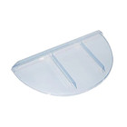 48 In  W X 22 In  D X 2-1 2 In  H Economy Round Flat Window Well Cover Fit Round
