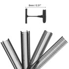 5000pcs 8mm Tagging Fasteners Clothing Tag Barbs Attachments Price Tag Black