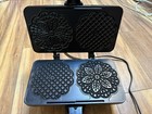 Prego  Pizzelle Baker Villaware Italian Beglian Waffler 3600-ns