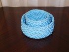 Knitted Cord Basket  Home Decor  Set Of Two 