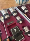 Vintage Ever-wear Executair Cocktail Trav-l-bar Mcm Complete W key   Cards