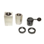 Set Of 5 Pc 5c Hex Square Closer Rings Collet Block Chuck Milling Lathe Surface