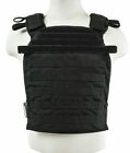 Vism Fast Plate Carrier Vest For 11x14 Minimalist Tactical Shooting Range Black
