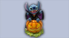 Stitch Halloween Vampire Rare Pumpkin Cookie Jar 2006 Disney Auctions Le 350 New