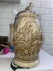 Vintage Avon Tribute To The North American Wolf Stein With Lid   1997 